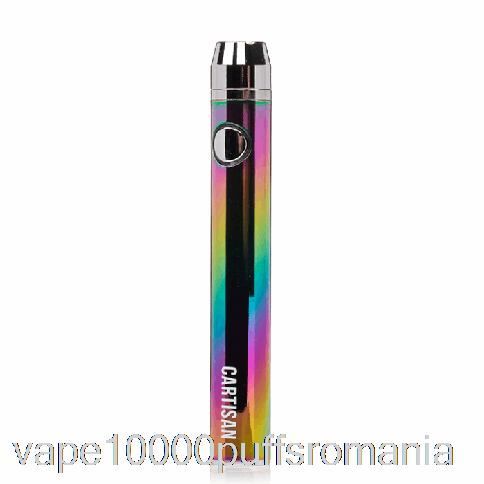Vape Romania Buton Cartisan Vv 650 510 Baterie Curcubeu